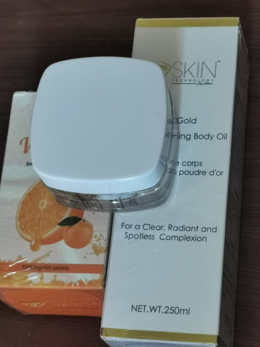 Customer photo review of The Gold Glo Vitamin C Supplement