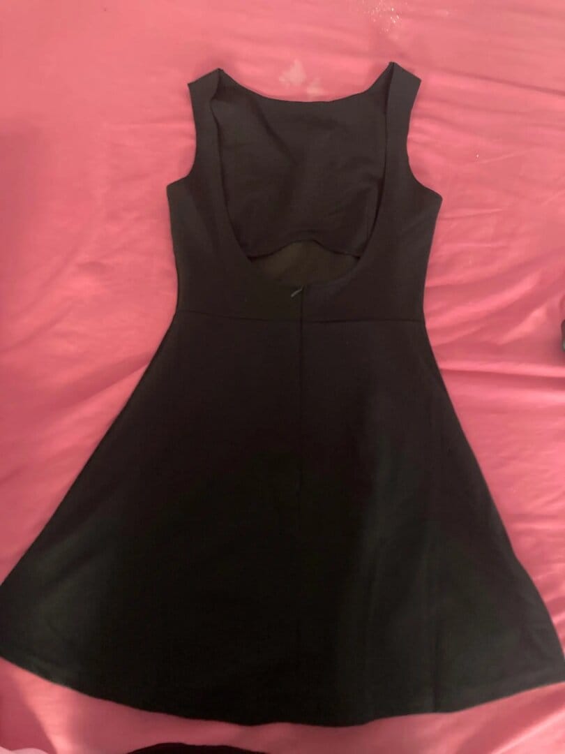 Customer photo review of Amara Mini Dress - Ivory