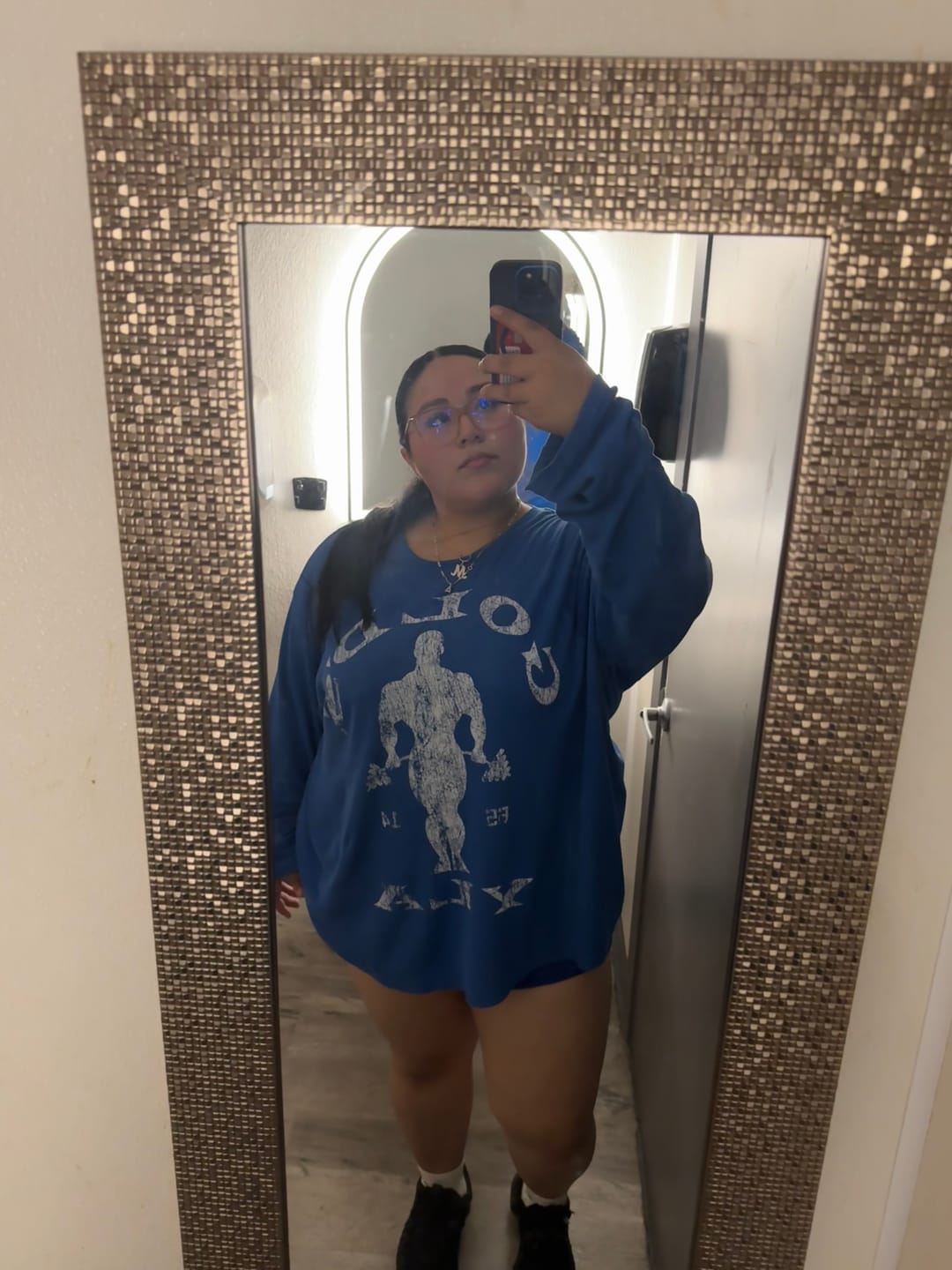 Customer photo review of 8047 - Gold's Gym Thermal Longsleeves