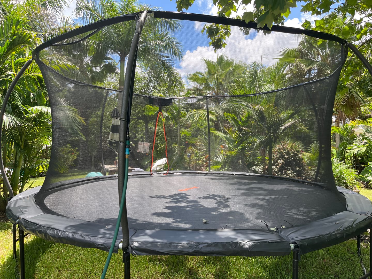 Customer photo review of Trampoline & Tent Bundle