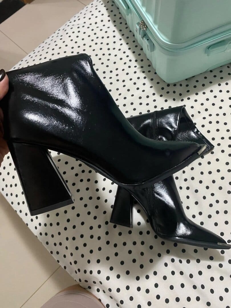 Customer photo review of Rider Knee-High Boots