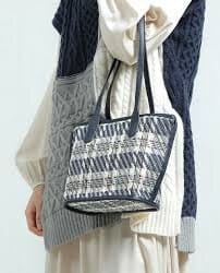 Customer photo review of Alana Tartan Tote Bag