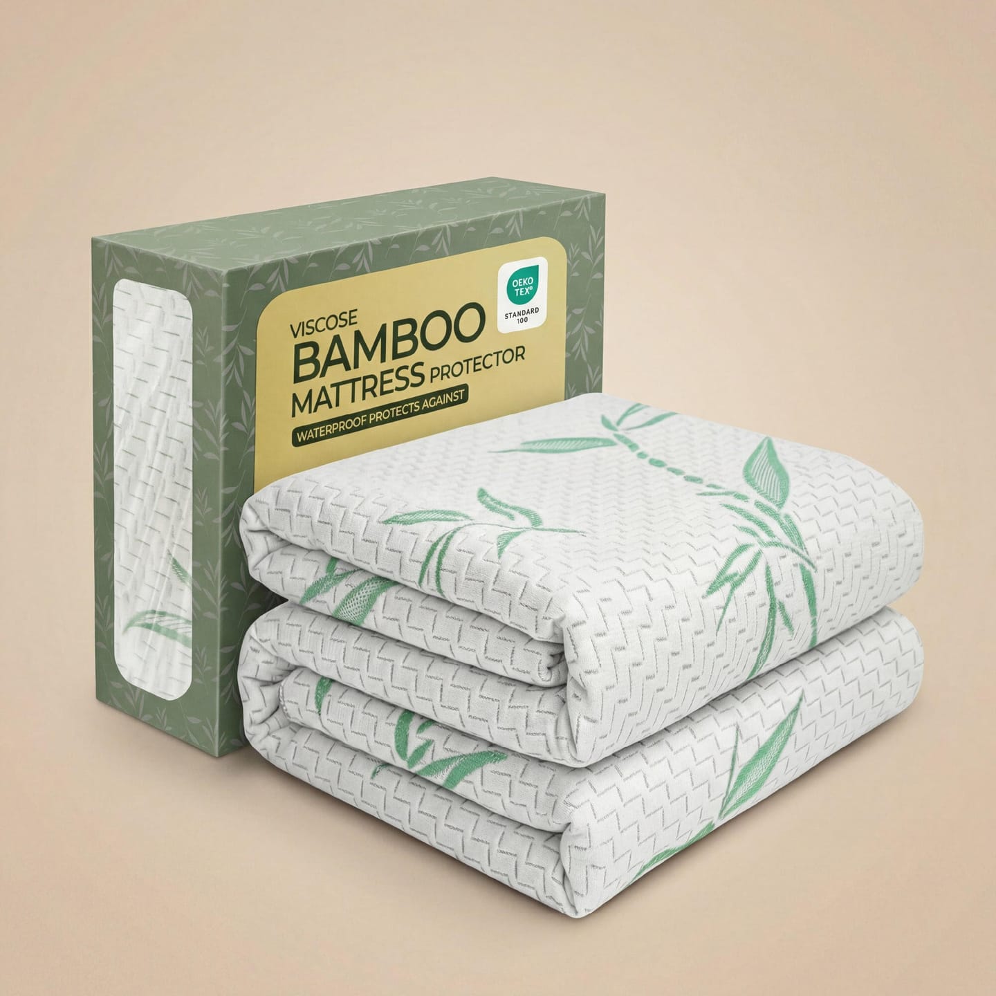 Customer photo review of Bamboo Mattress Protector