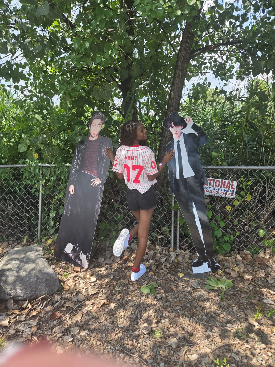 Customer photo review of BTS Arirang World Tour Croptop Jersey Baseball Gift For Army