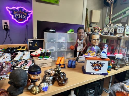 Customer photo review of AJ1 Collection | Mini Sneakers Keychain