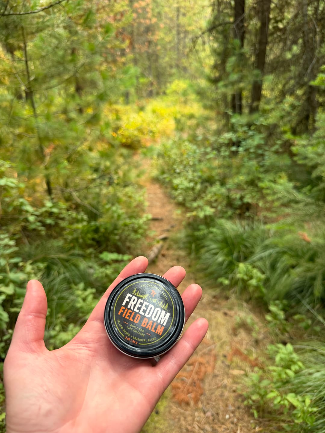 Customer photo review of Freedom Field Balm