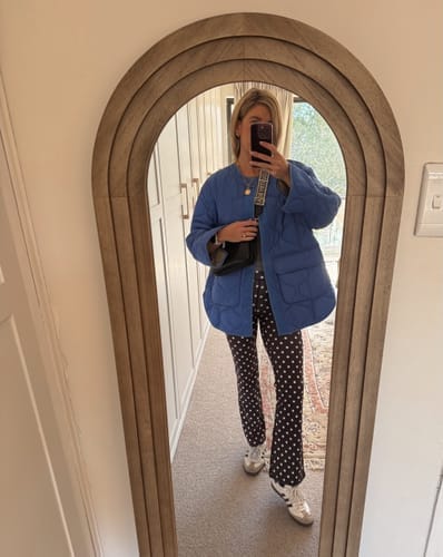 Customer photo review of LIMITED EDITION: Café Polka Butter Flares
