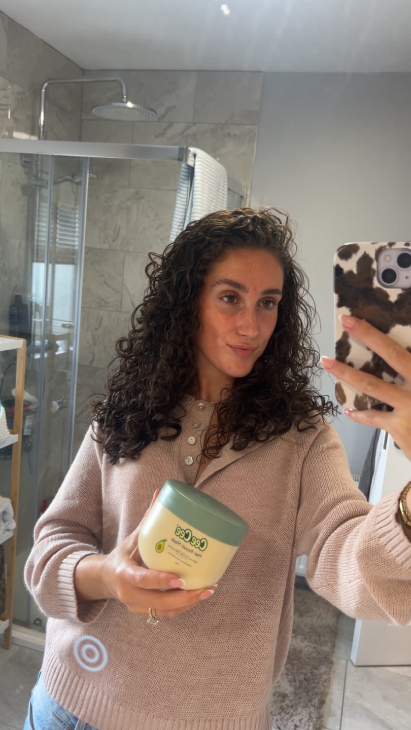 Customer photo review of Cee Cee Hair Repair Mask