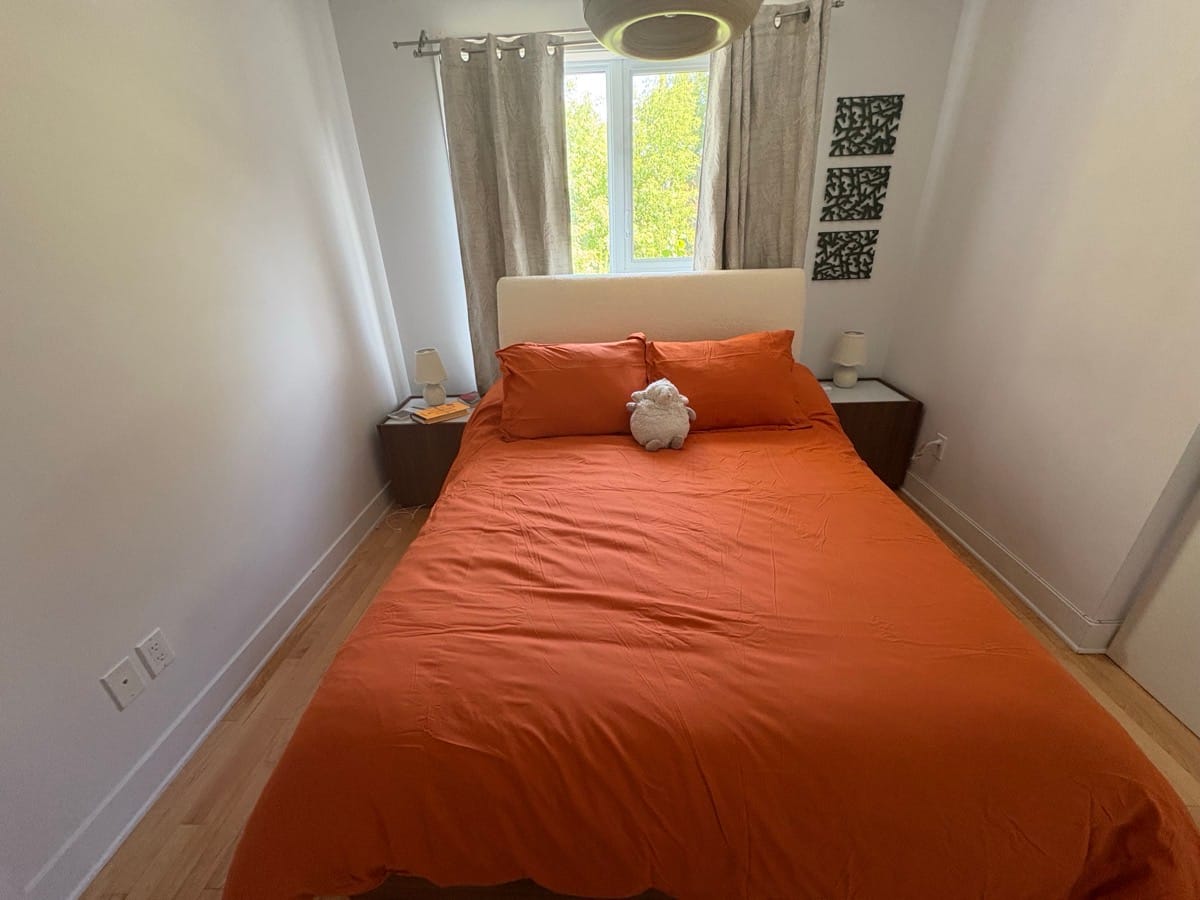 Customer photo review of Breathable Duvet Cover
