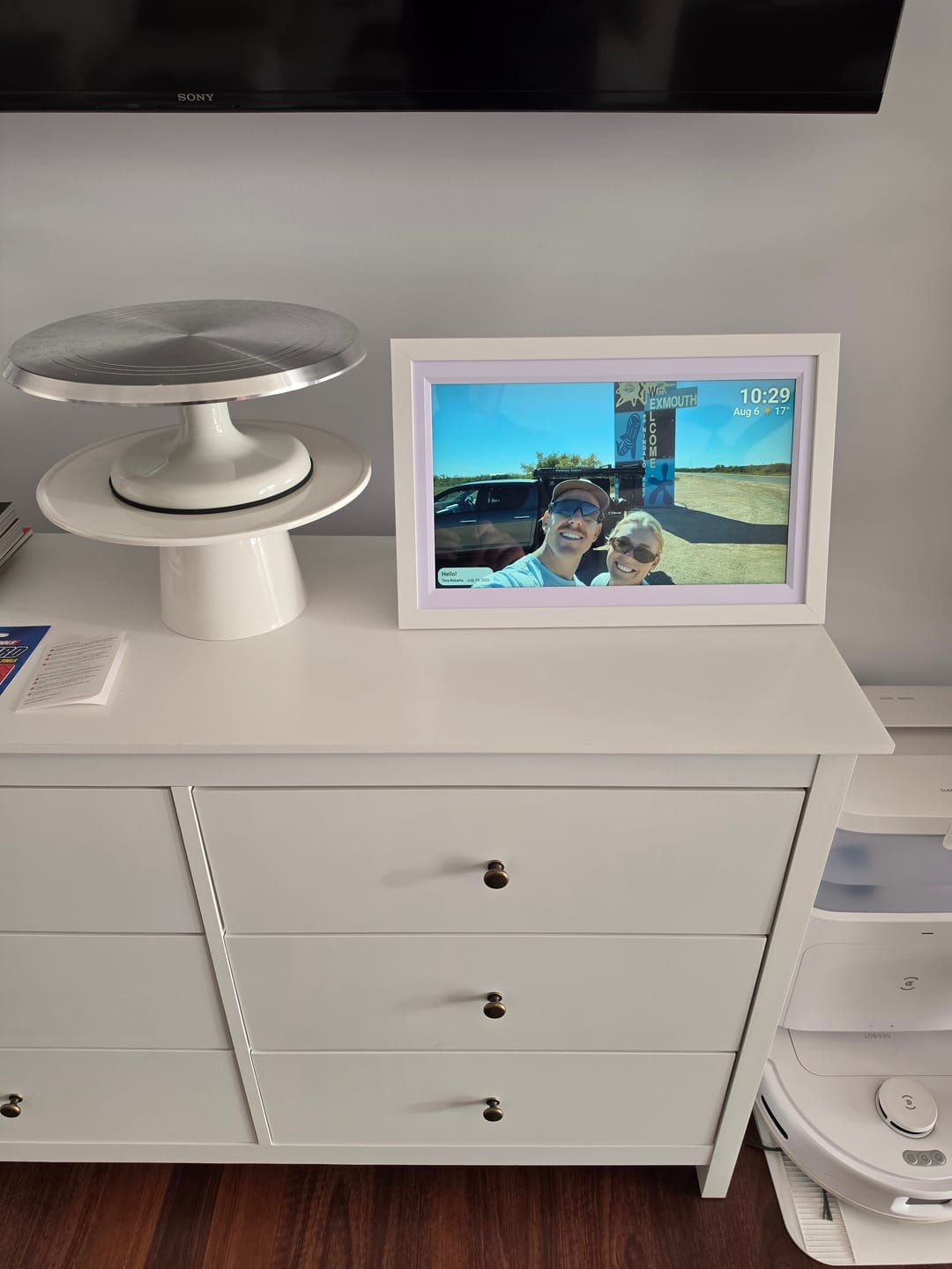 Customer photo review of Digital Photo Frame