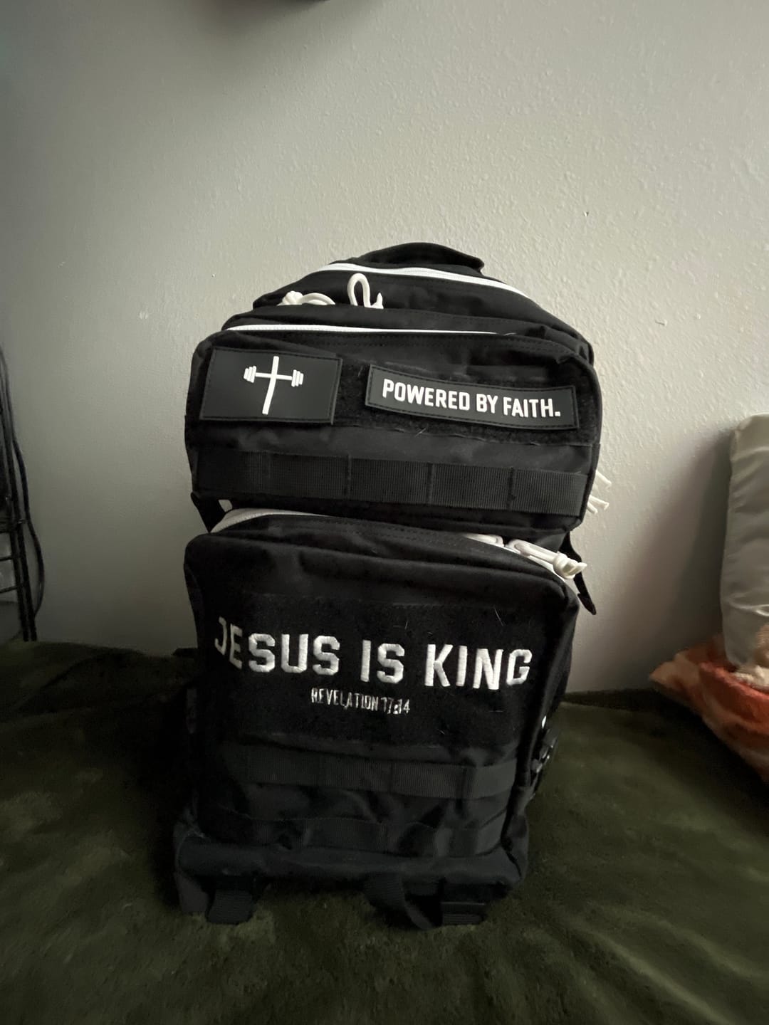 Customer photo review of HolStrength 45L Tactical Backpack