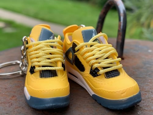 Customer photo review of AJ 2-13 Collections | Mini Sneakers Keychain