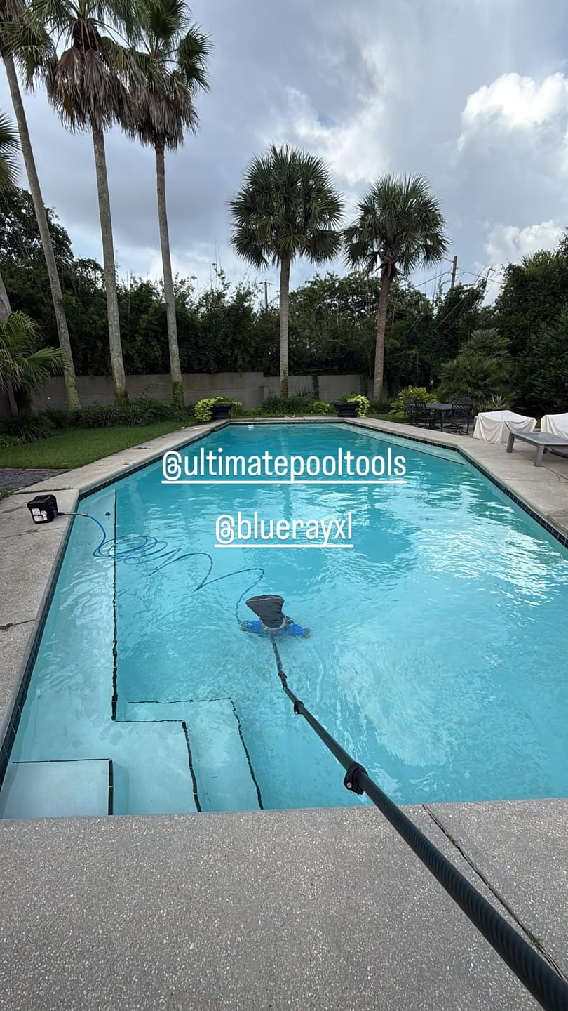 Customer photo review of HyperPole / Carbon Only Swimming Pool pole