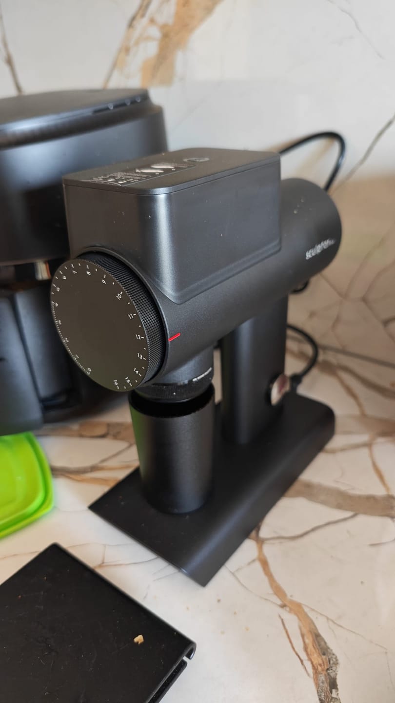 Customer photo review of TIMEMORE Sculptor Series Modern Electric Coffee Grinder