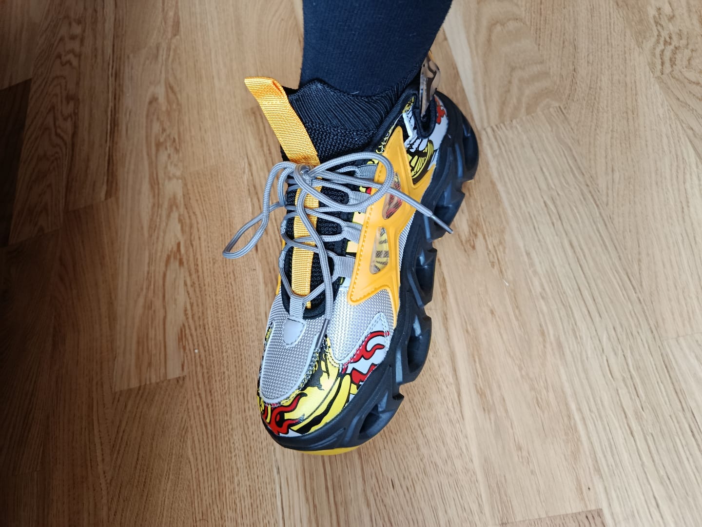 Customer photo review of Japanese Sneakers Techwear