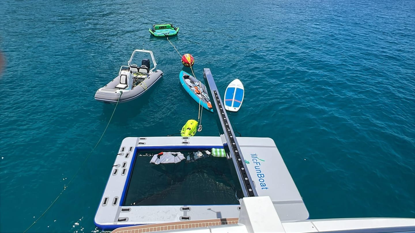 Customer photo review of Inflatable Jellyfish Protect Sea Floating Swimming Pool With Net
