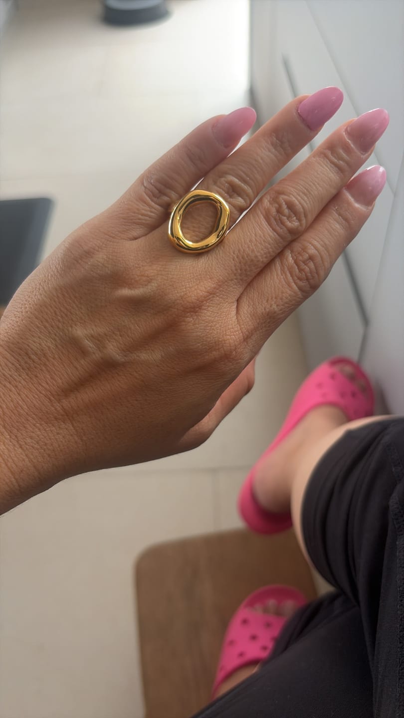 Customer photo review of Anillo Rust Mini