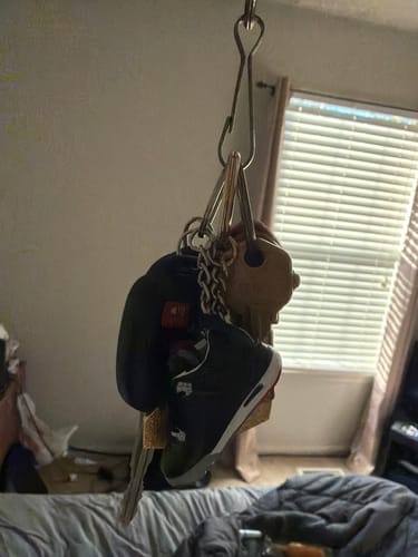 Customer photo review of AJ 2-13 Collections | Mini Sneakers Keychain