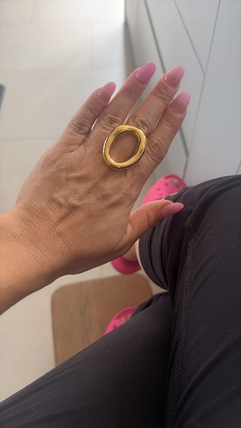 Customer photo review of Anillo Rust