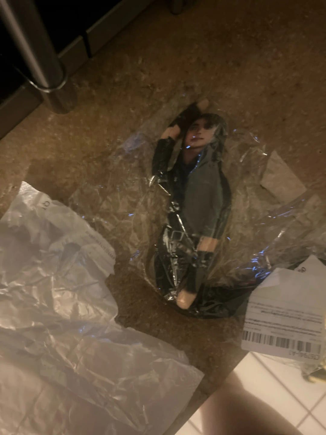 Customer photo review of Mini Michael Doll Plush