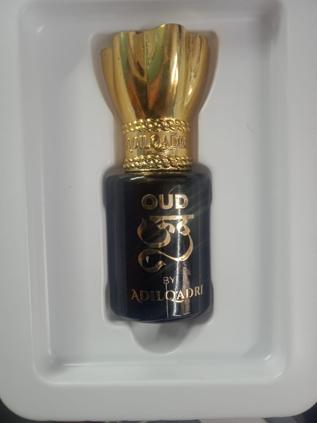 Customer photo review of Oud Luxury Attar Perfume 5.5 ML