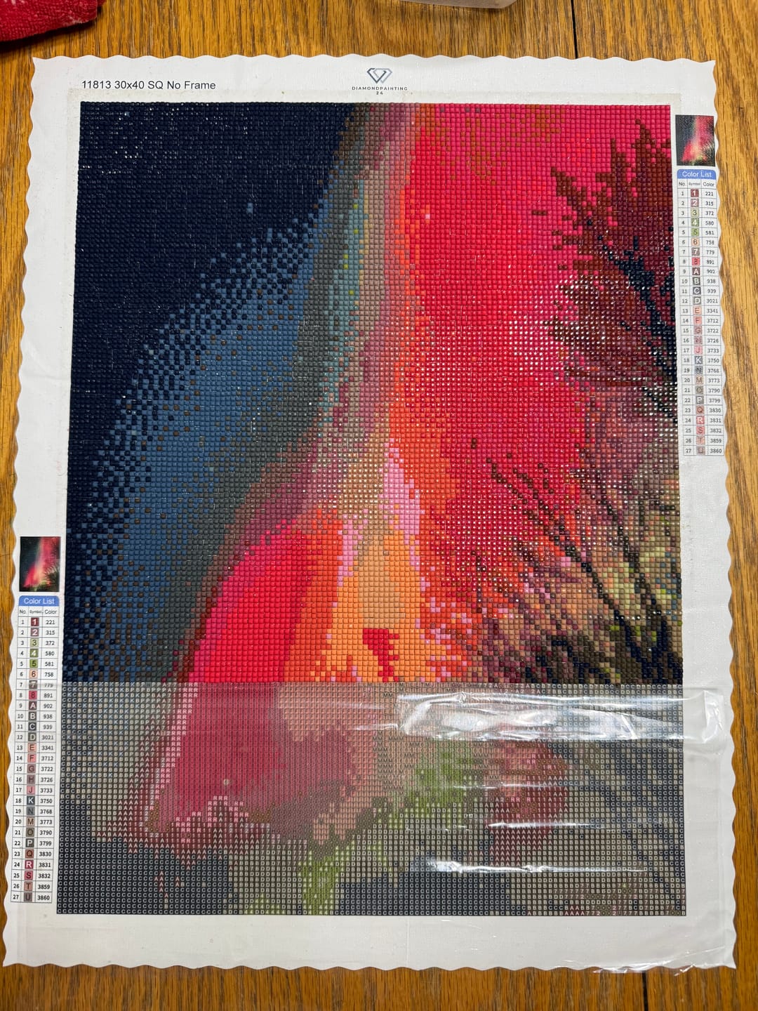 Customer photo review of Diamond Painting - Custom Photo