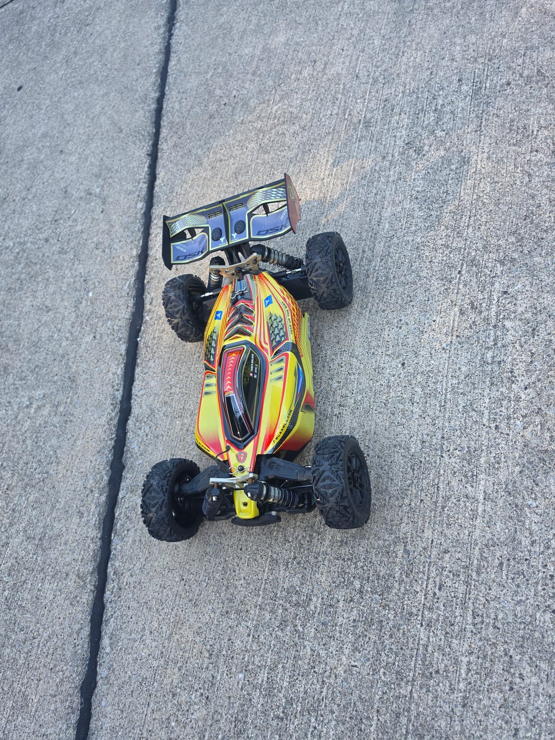 Customer photo review of 1/8 4WD Brushless RTR Buggy Dragon Scale Knight | DSK RTR