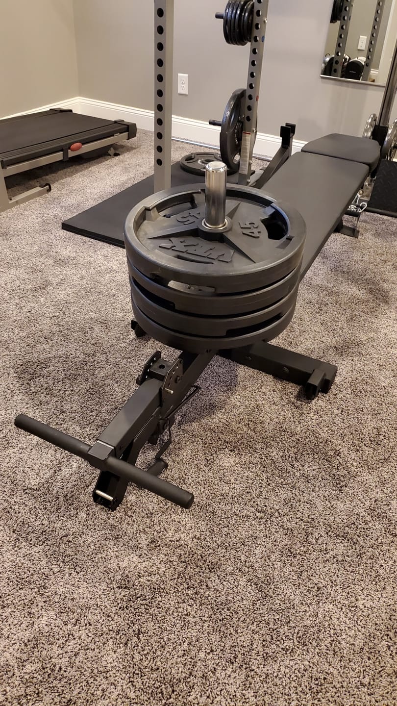 Customer photo review of APEX BARRETT BELT SQUAT