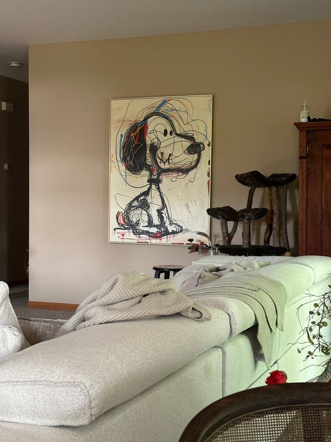 Customer photo review of Vibe - Abstract Graffiti Wall Art
