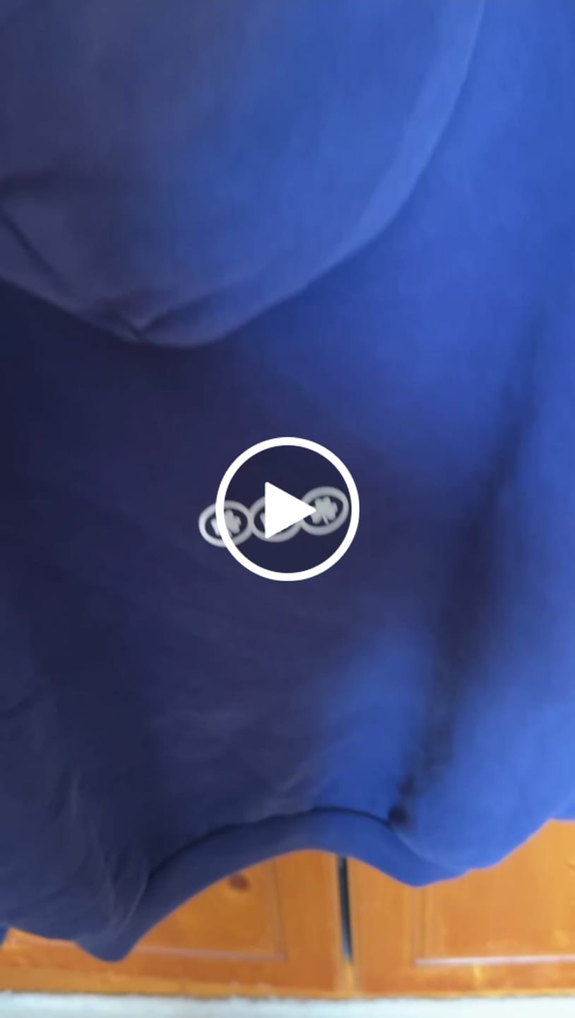 Customer video review of Atlantic Blue Hoodie