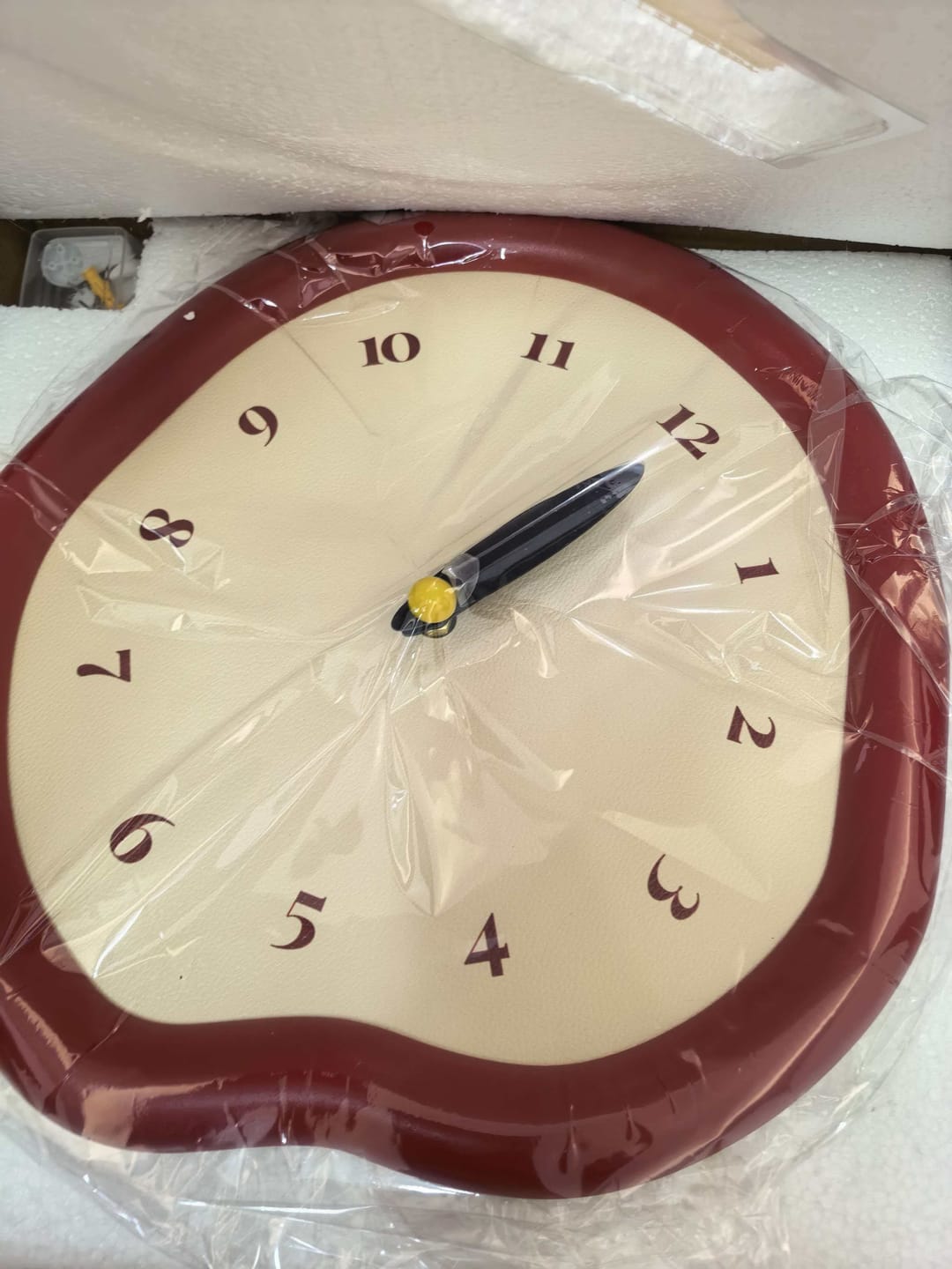 Customer photo review of Asymmetrical Drip Clock