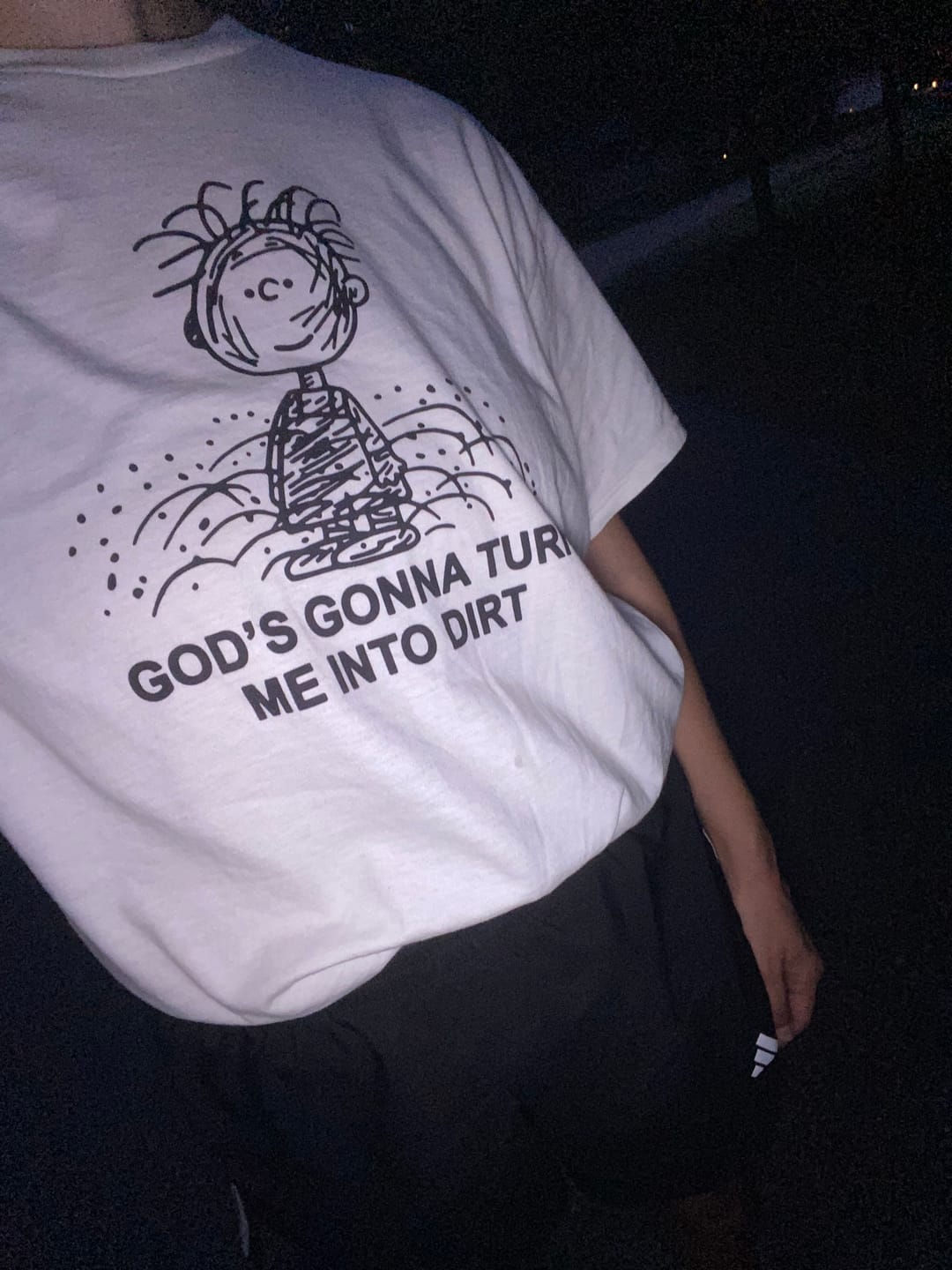 Customer photo review of DIRT SHIRT