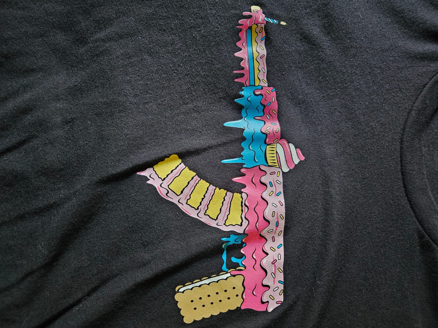 Customer photo review of Mystery Shirt