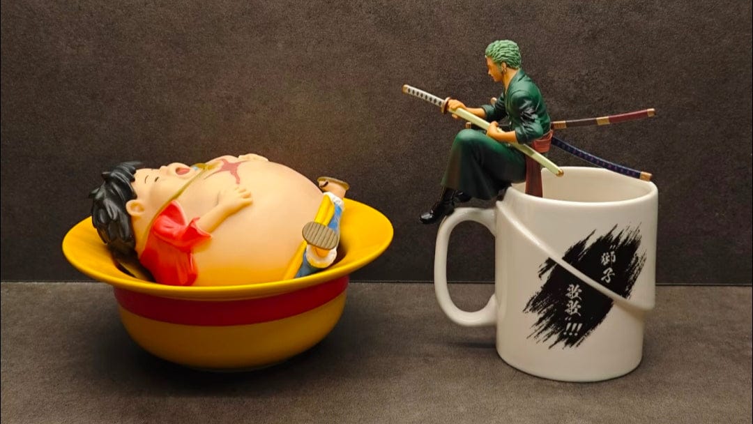Customer photo review of Shishi Sonson Zoro Sliced In Half Mug