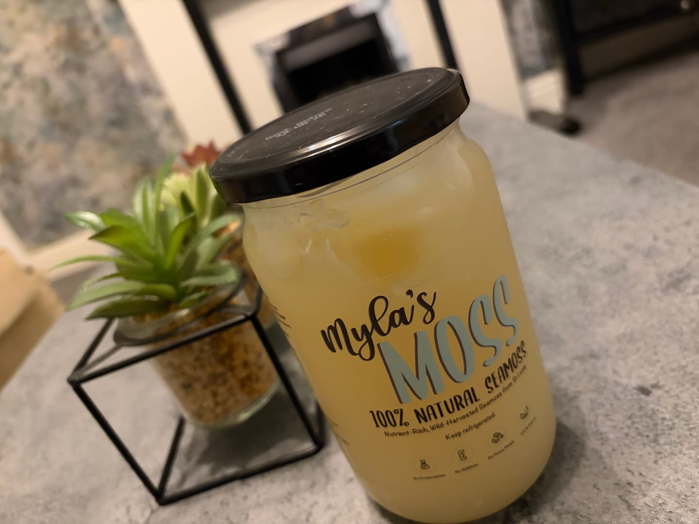 Customer photo review of Seamoss Gel