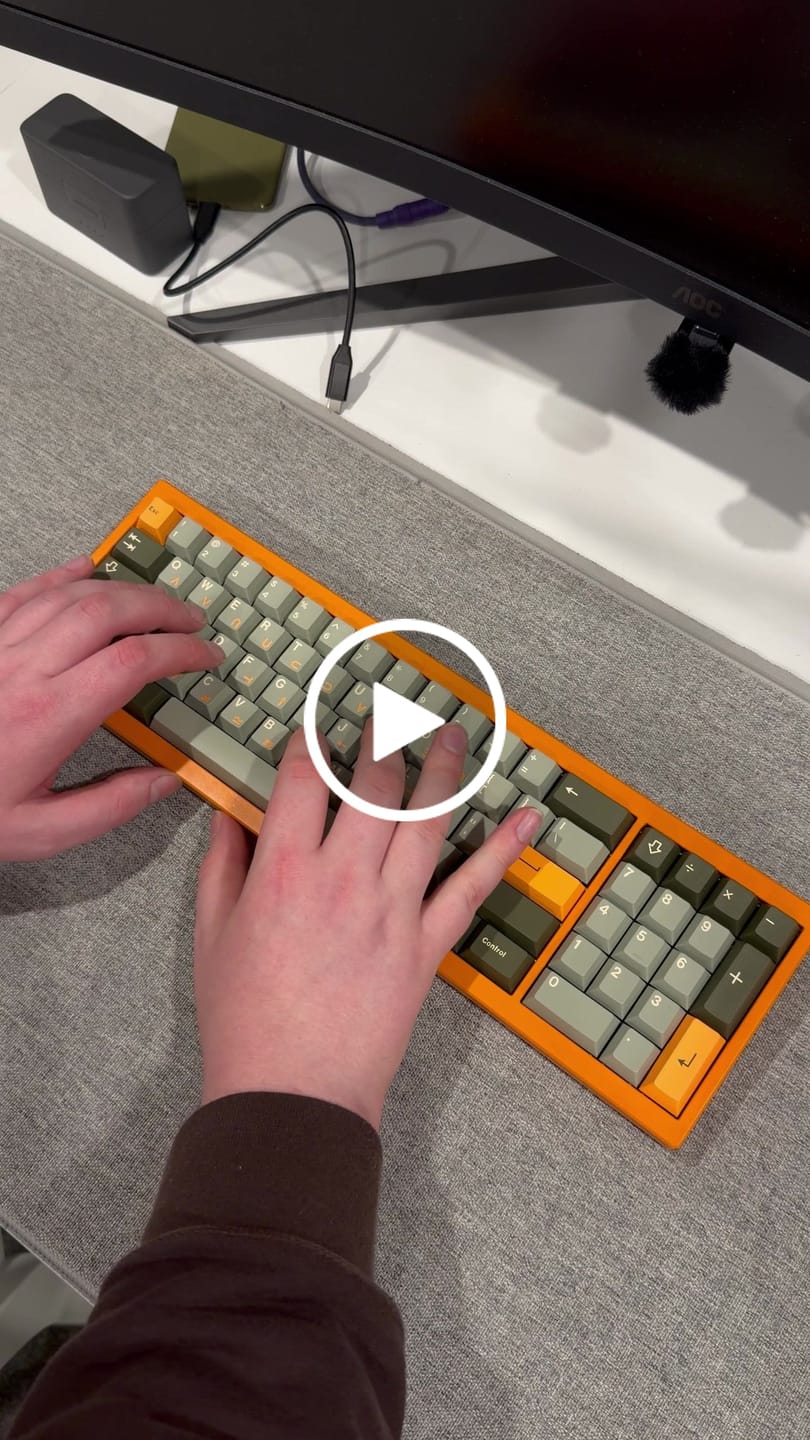 Customer video review of HMX Azalea Linear Switch Factory Lubed (10PCS)