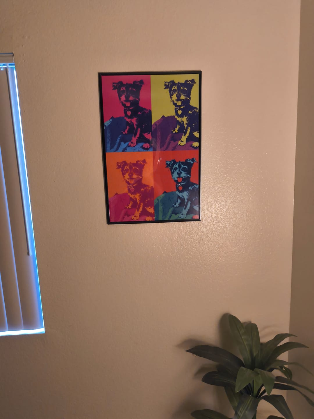 Customer photo review of Color Squares - Personalized Poster