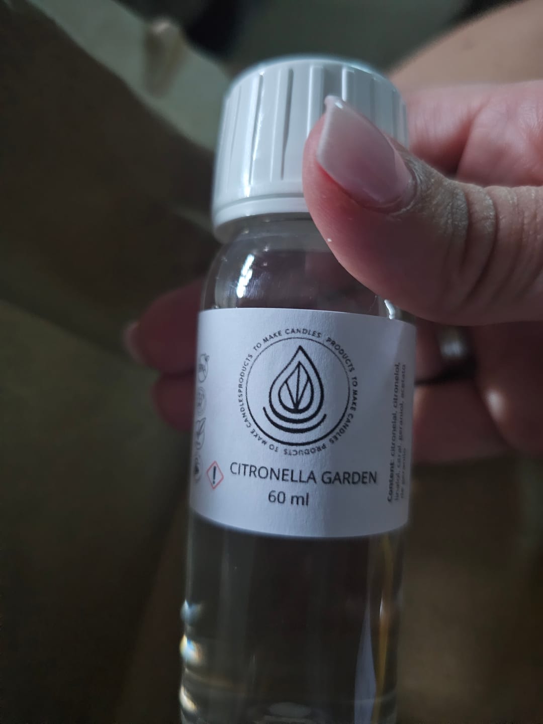 Customer photo review of Fragancia CITRONELLA GARDEN