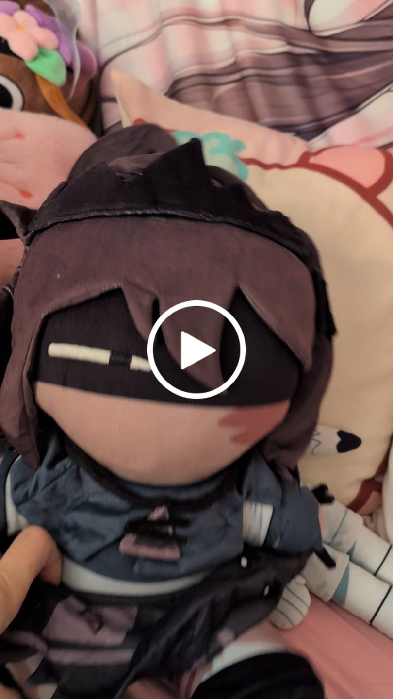 Customer video review of Original Character (OC) Design Plush