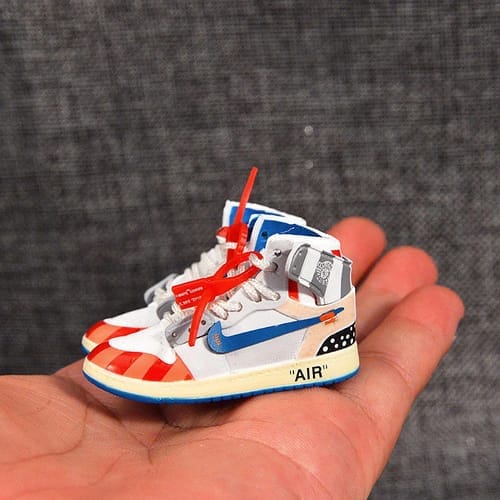 Customer photo review of AJ1 Collection | Mini Sneakers Keychain