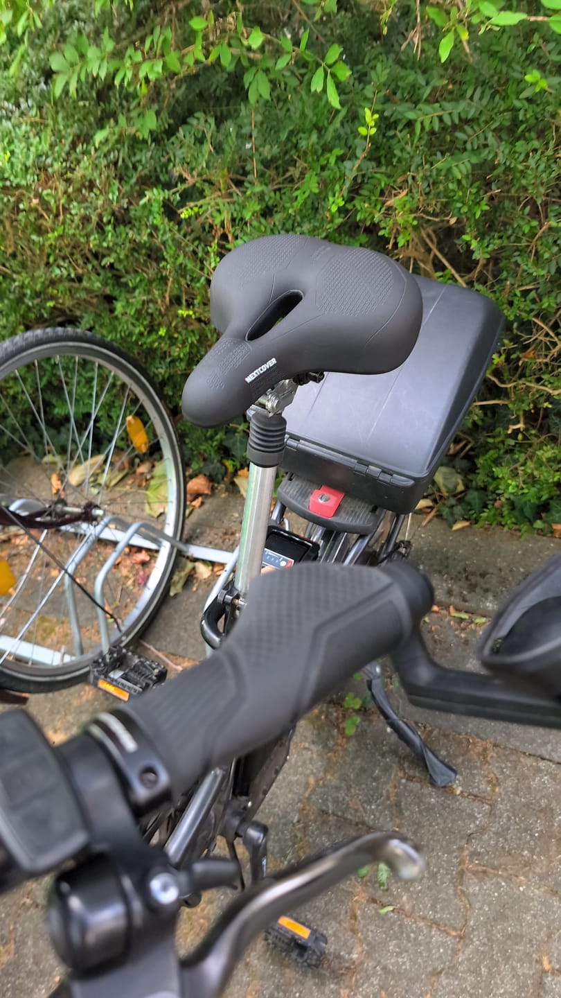 Customer photo review of Fahrradgriffe GripOne mit Comfort-Grip-Technologie