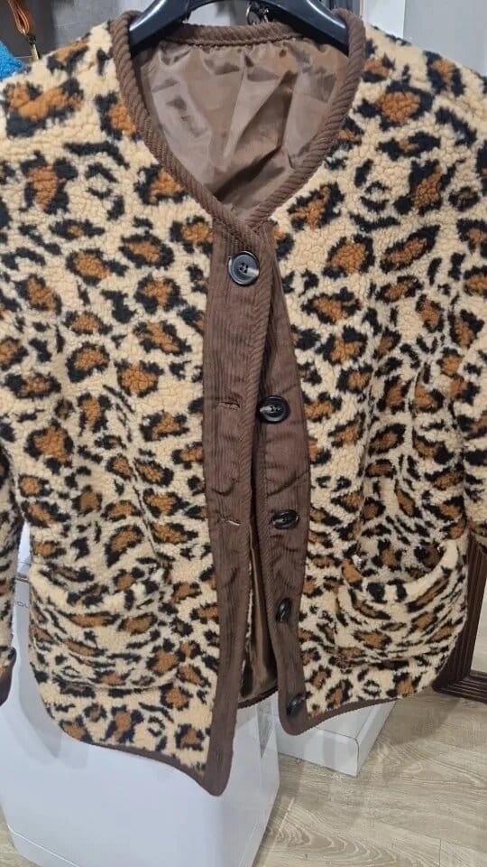 Customer photo review of Vanessa Leopard Jacket
