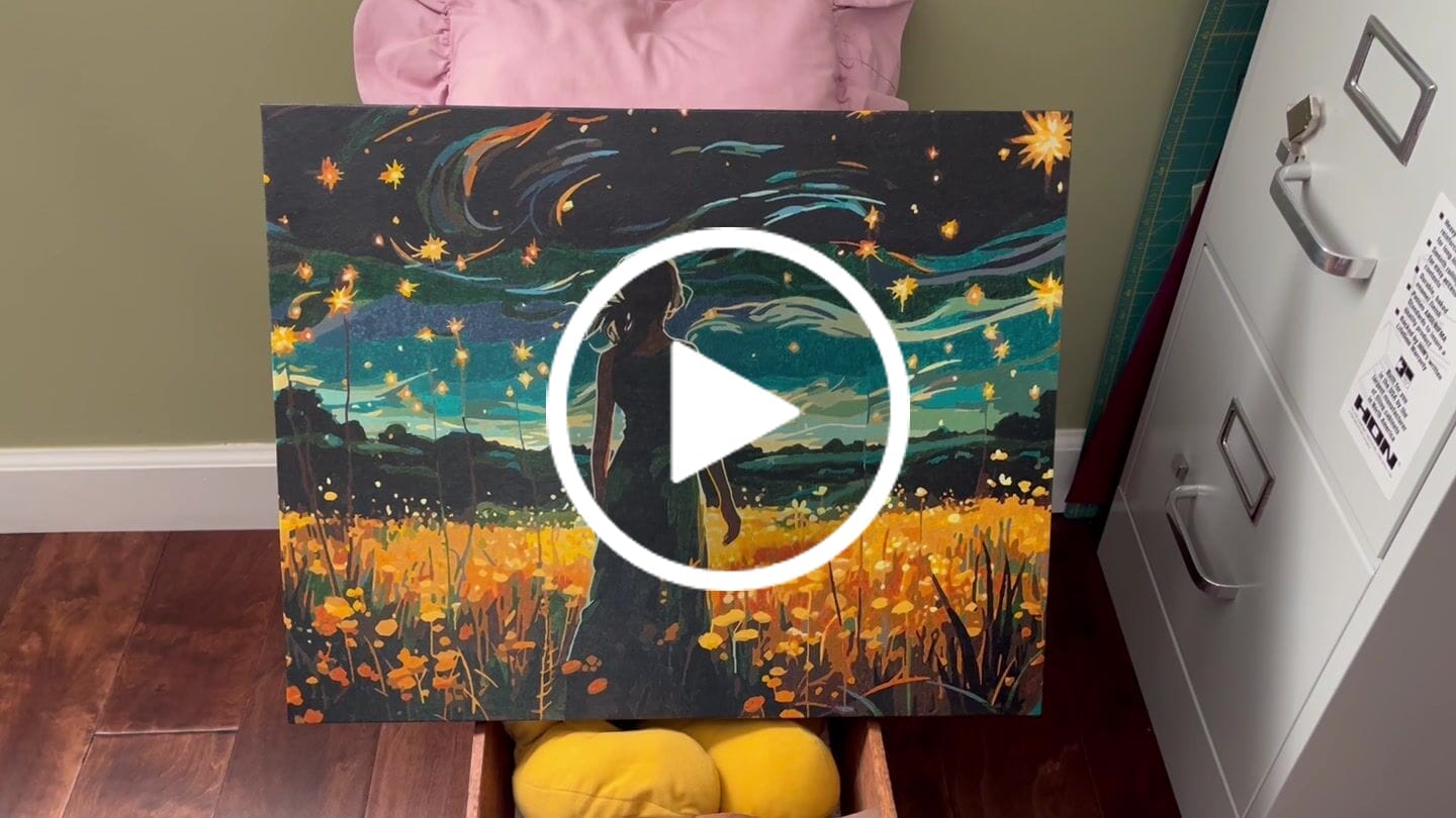 Customer video review of Serene Bloom Frostscape