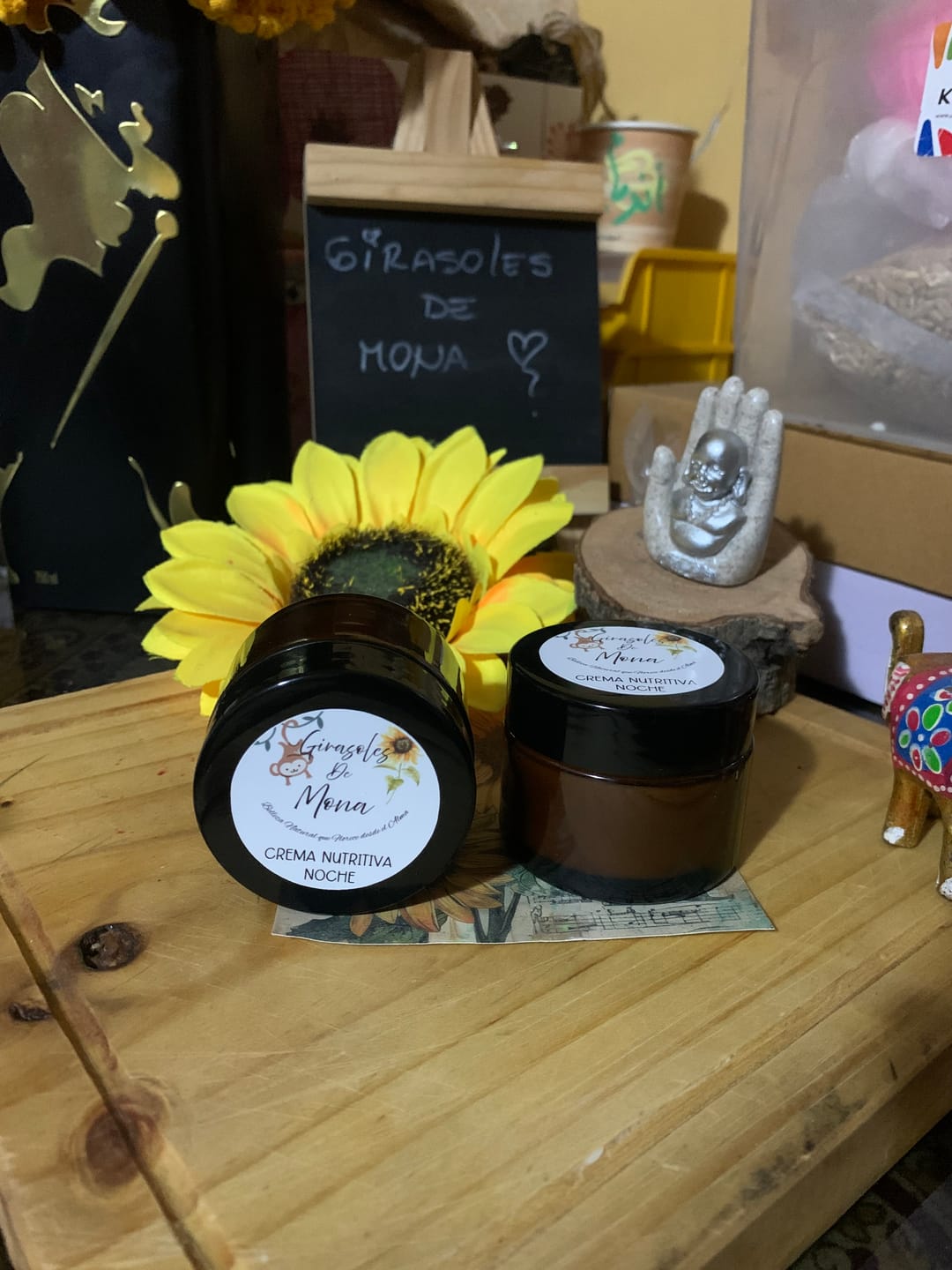 Customer photo review of Pote frasco vidrio ámbar 50 ml con contratapa y tapa