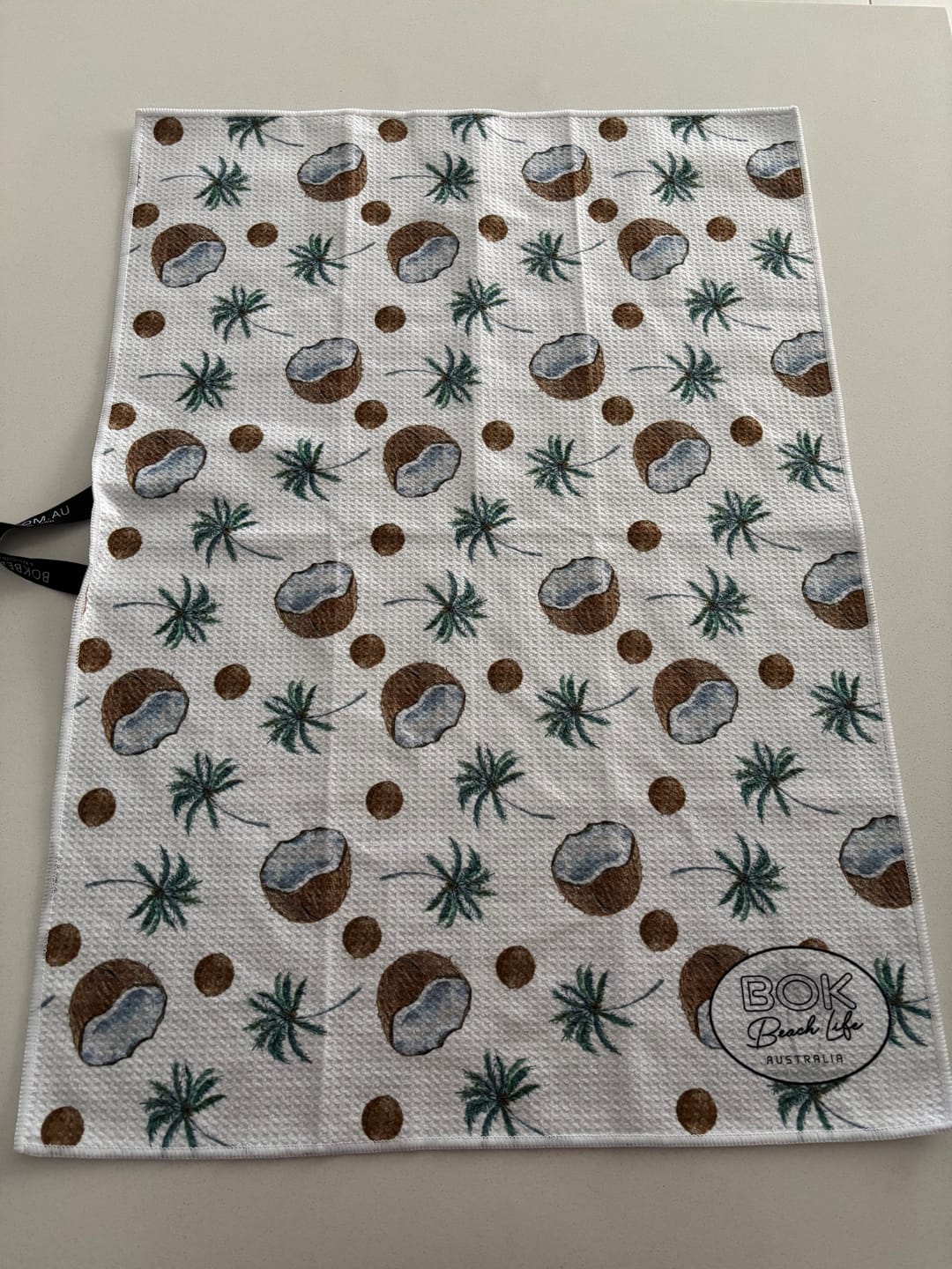 Customer photo review of Coconut Palms - Handy Towel