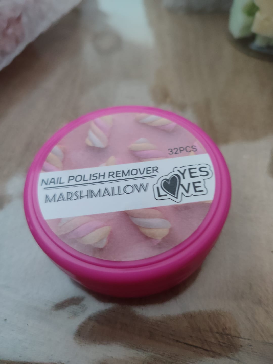 Customer photo review of Lingettes Dissolvantes Gourmandes