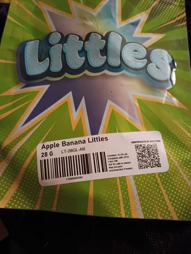 LITTLES BRAND - Apple Banana - 28 Grams Littles - Hybrid photo review