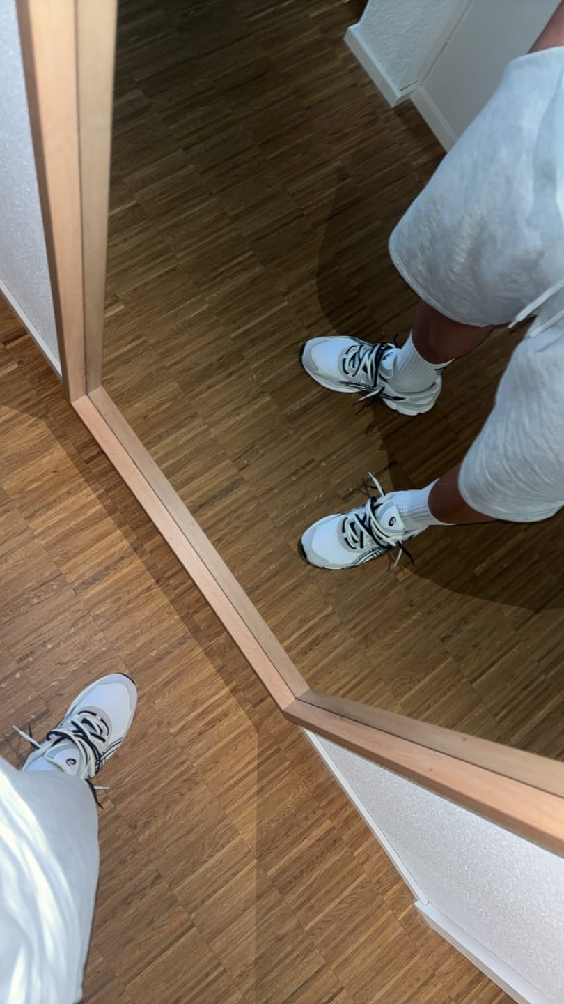 Customer photo review of GEL-NYC White Midnight - Double Laces