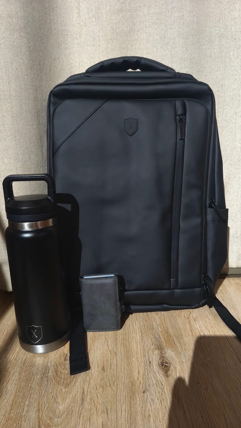 Customer photo review of Slim Backpack
