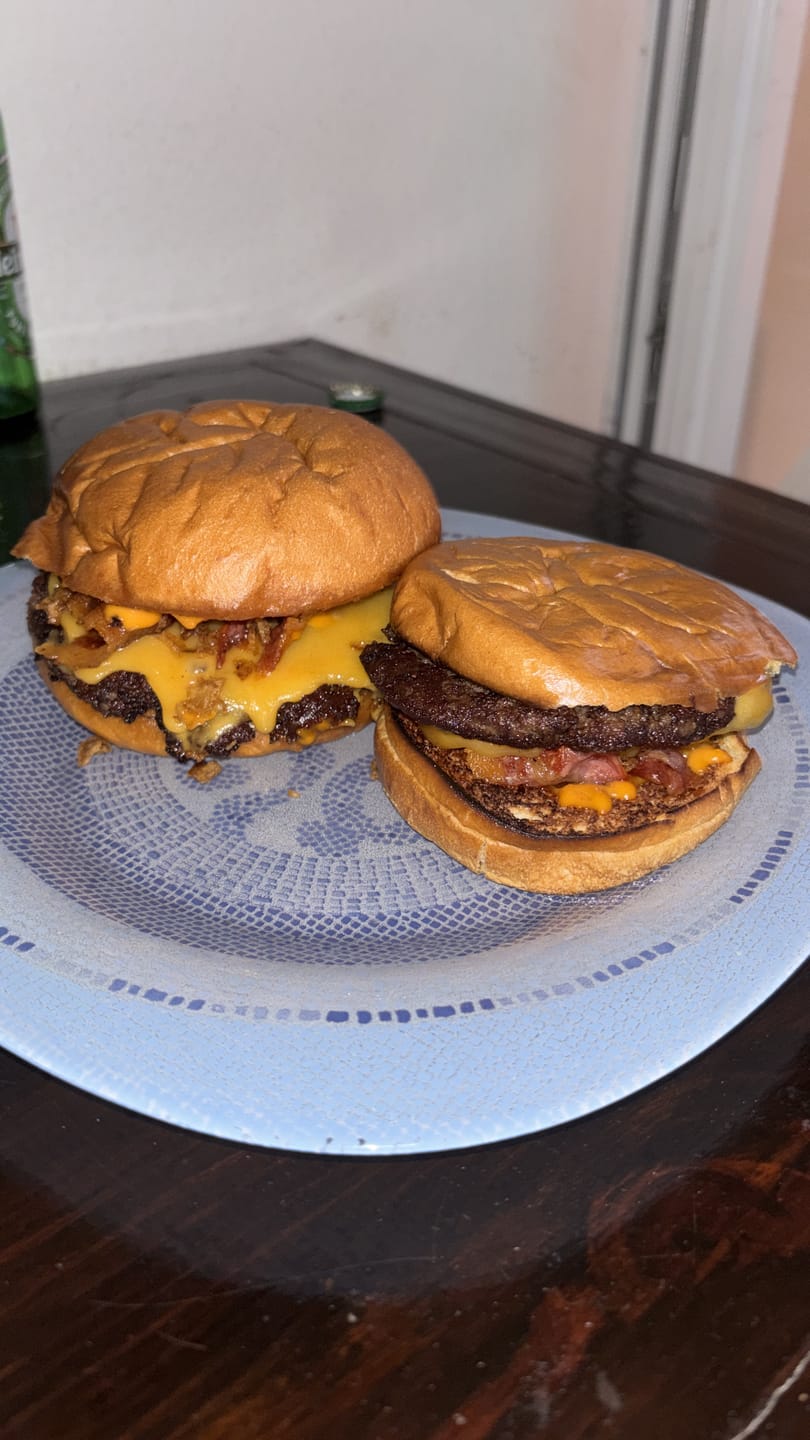 Customer photo review of Smash Rub per hamburger con BBQ King